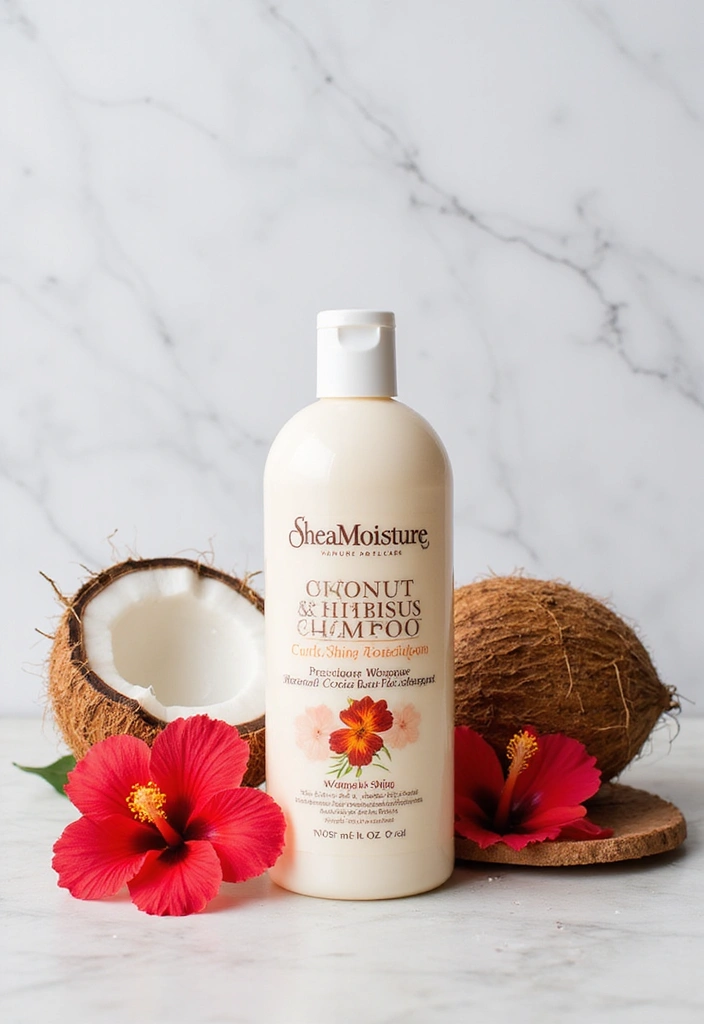 10 Healthy Shampoo Picks for Curly Hair That Will Change Your Life (You Won't Believe #5!) - 1. SheaMoisture Coconut & Hibiscus Curl & Shine Shampoo