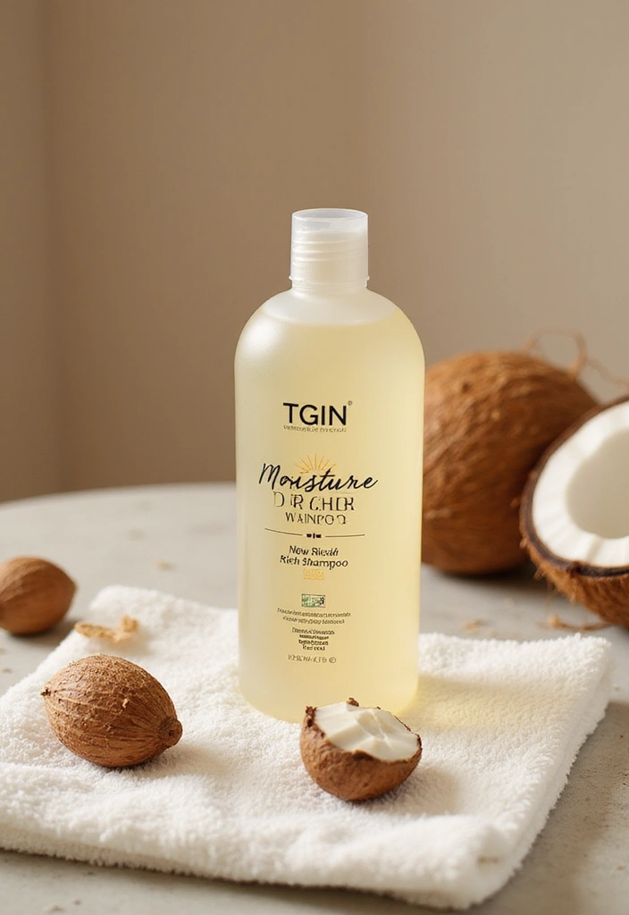 10 Healthy Shampoo Picks for Curly Hair That Will Change Your Life (You Won't Believe #5!) - 10. TGIN Moisture Rich Shampoo