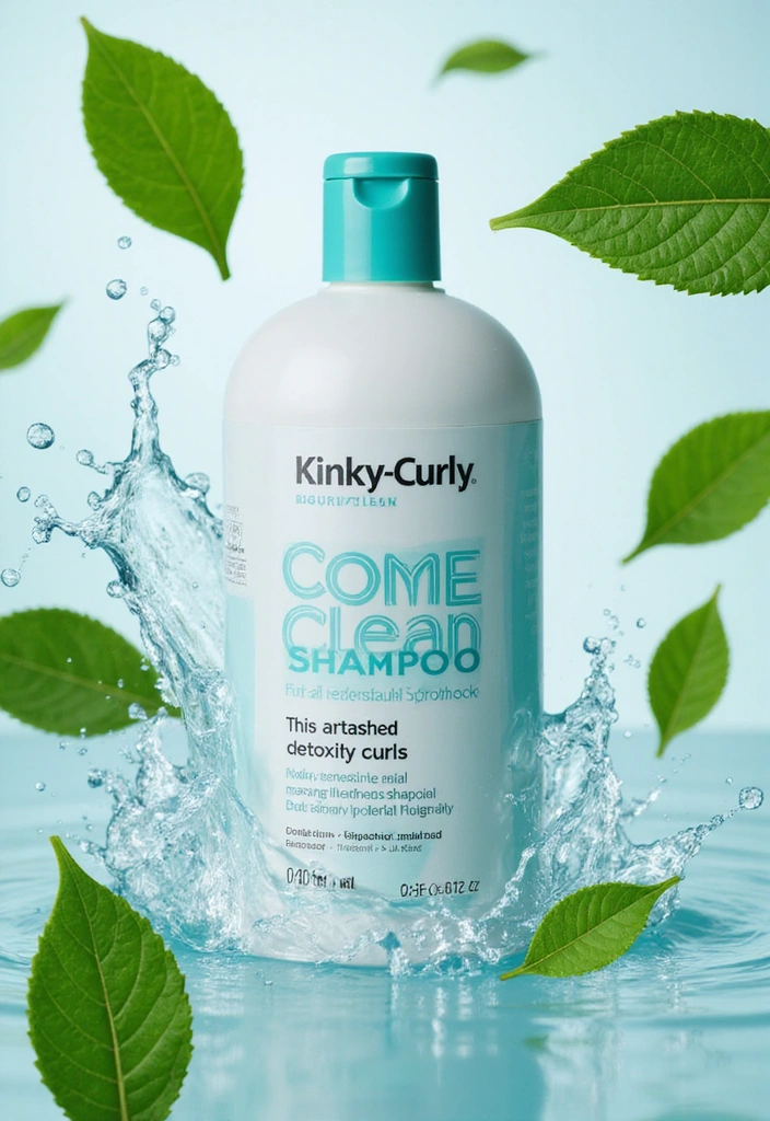 10 Healthy Shampoo Picks for Curly Hair That Will Change Your Life (You Won't Believe #5!) - 4. Kinky-Curly Come Clean Natural Moisturizing Shampoo