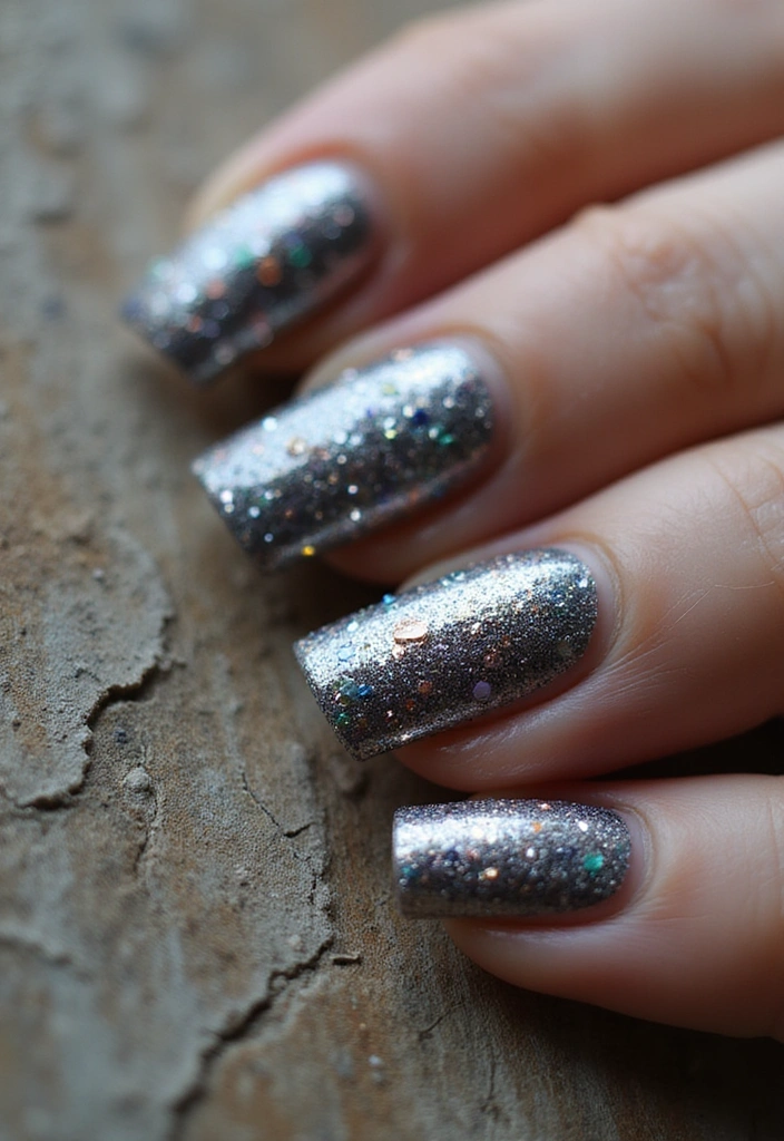 10 Jaw-Dropping Metallic Nail Ideas You Need to Try This Season (Spoiler: #3 Is a Showstopper!) - 5. Textured Metallic Designs