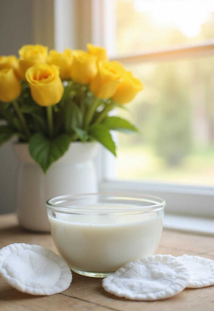 12 Beauty Hacks to Banish Puffy Eyes Naturally (Say Goodbye to Tired Looks!) - 11. Cold Milk Compress: Dairy Delight