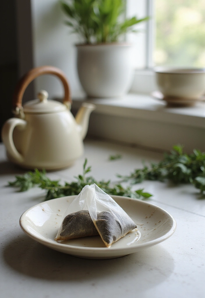 12 Beauty Hacks to Banish Puffy Eyes Naturally (Say Goodbye to Tired Looks!) - 2. Chilled Teabags: A Soothing Compress