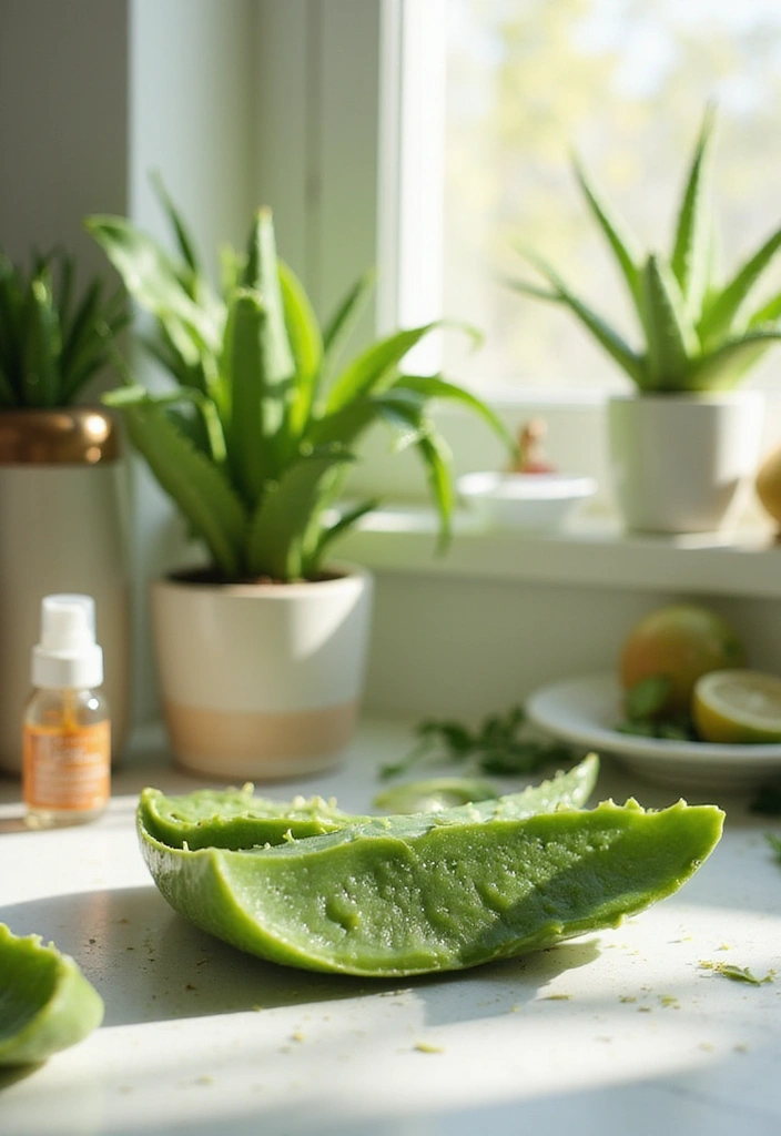 12 Beauty Hacks to Banish Puffy Eyes Naturally (Say Goodbye to Tired Looks!) - 3. Aloe Vera Gel: Nature's Miracle