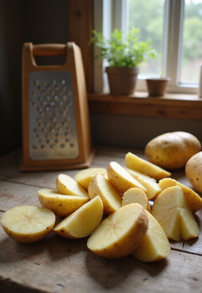 12 Beauty Hacks to Banish Puffy Eyes Naturally (Say Goodbye to Tired Looks!) - 7. Raw Potato Slices: Nature's Brightener
