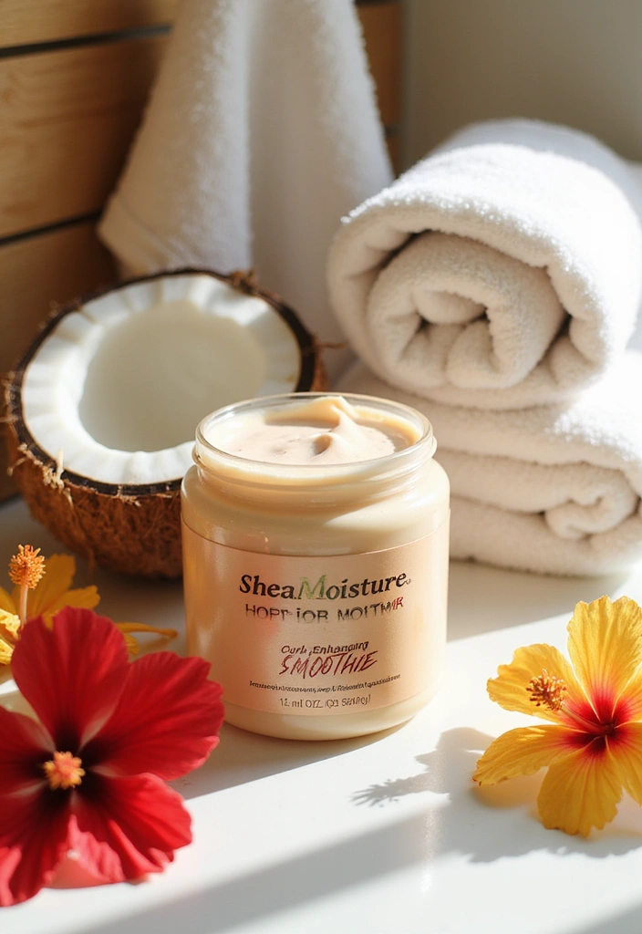 12 Hydrating Moisturizing Balms for Curly Hair That Will Change Your Life! - 1. SheaMoisture Curl Enhancing Smoothie