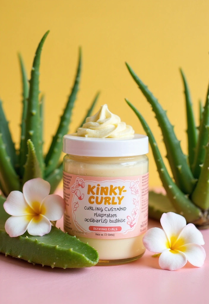 12 Hydrating Moisturizing Balms for Curly Hair That Will Change Your Life! - 5. Kinky-Curly Curling Custard