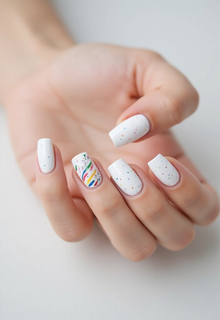 14 Must-Try Spring Nail Colors for April 2025 (You Won't Believe #6!) - 12. Bright White