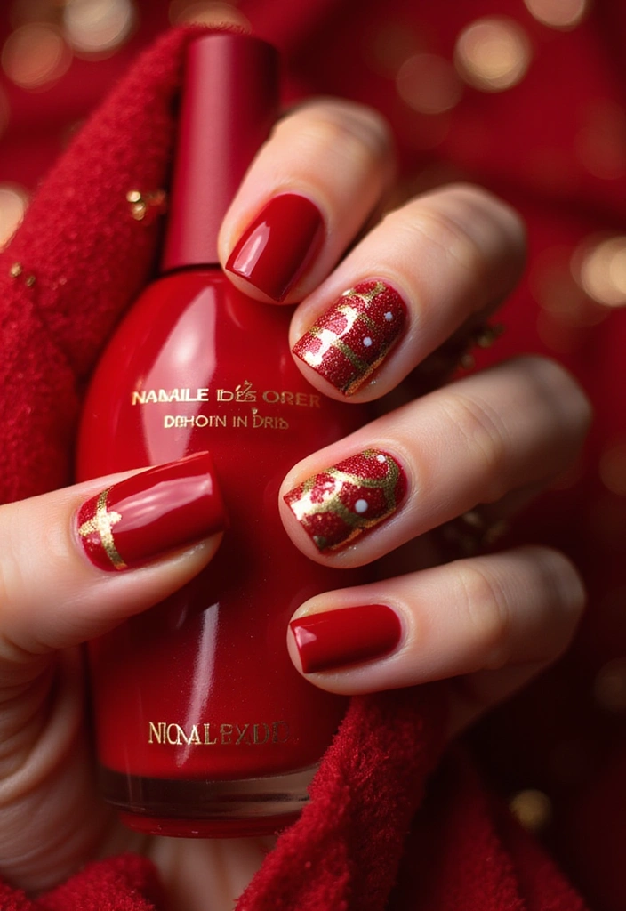 14 Must-Try Spring Nail Colors for April 2025 (You Won't Believe #6!) - 8. Classic Red