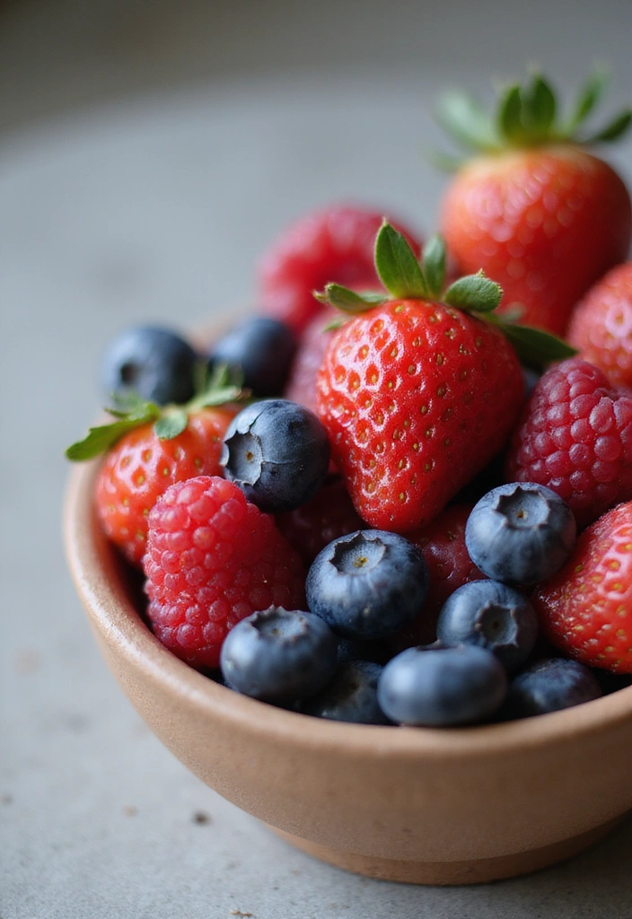 15 Foods That Fight Acne and Boost Your Skin Health (You'll Be Surprised by #9!) - 1. Berries: Tiny Powerhouses of Antioxidants