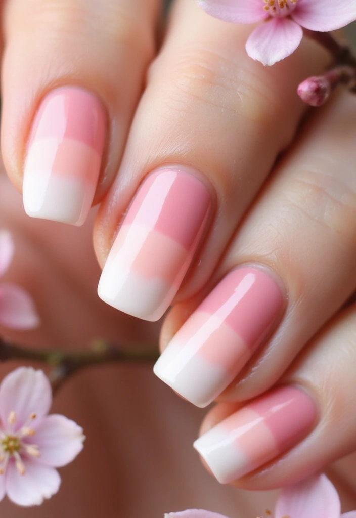 15 Trendy Pink Nail Designs for Spring That Will Get You Noticed! - 1. Soft Blush Ombre