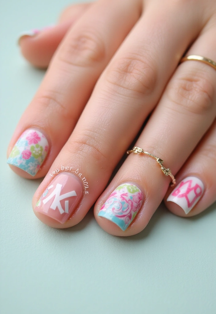 18 Graphic Nail Art Designs That Will Make You the Trendsetter of 2025! - 18. Personalized Designs