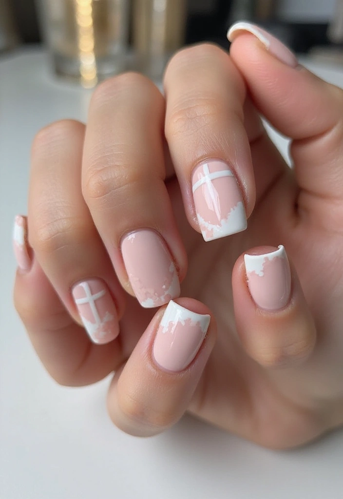 20 Elegant Nail Designs for Weddings That Will Leave You Speechless! - 10. Negative Space Designs