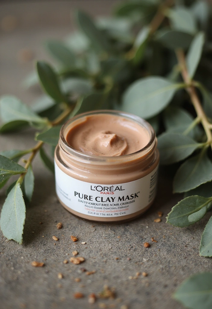20 Hydrating Face Masks That Will Quench Your Skin's Thirst (You Won't Believe #6!) - 12. L'Oréal Paris Pure Clay Mask - Detox & Brighten