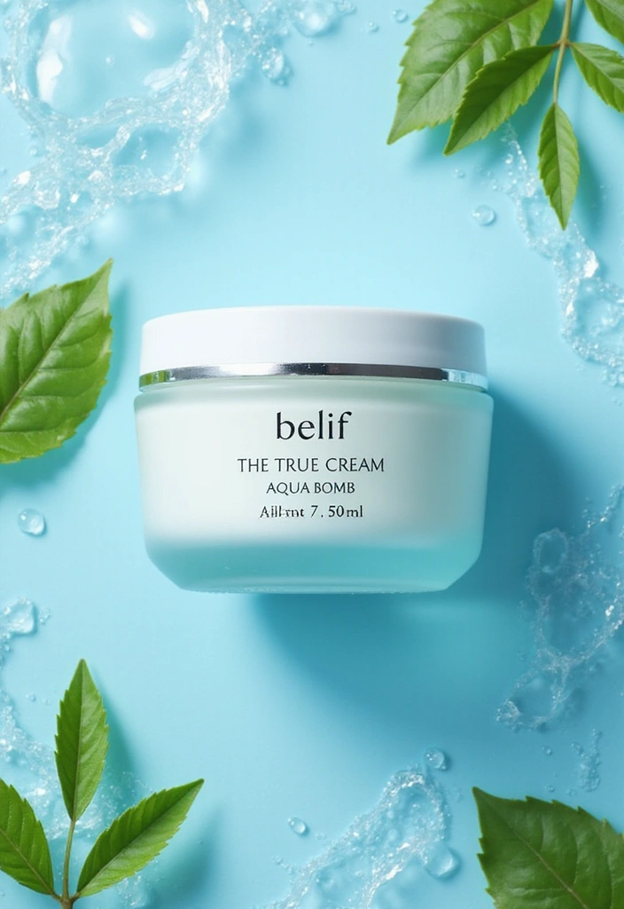 20 Hydrating Face Masks That Will Quench Your Skin's Thirst (You Won't Believe #6!) - 17. Belif The True Cream Aqua Bomb