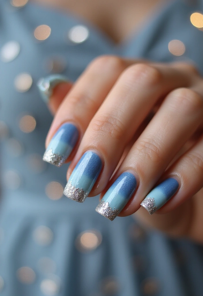 20 Stunning Prom Nail Designs for 2025 That Will Steal the Show (You Won't Believe #12!) - 1. Glitter Ombre Delight