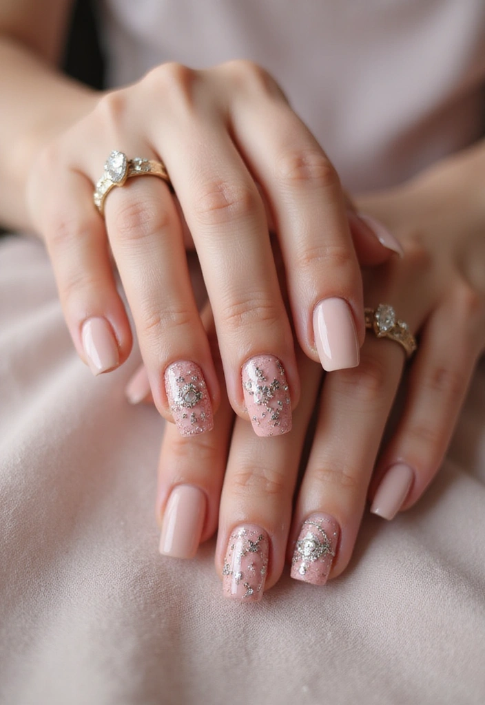 20 Stunning Prom Nail Designs for 2025 That Will Steal the Show (You Won't Believe #12!) - 18. Vintage Glam