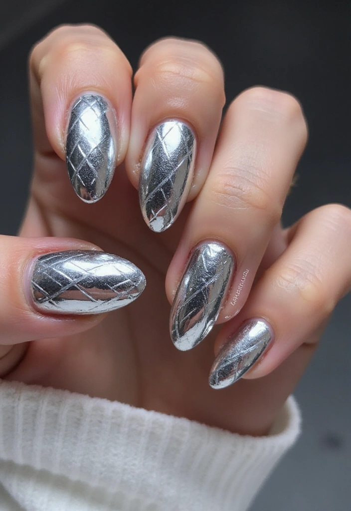 20 Stunning Prom Nail Designs for 2025 That Will Steal the Show (You Won't Believe #12!) - 3. Metallic Marvels