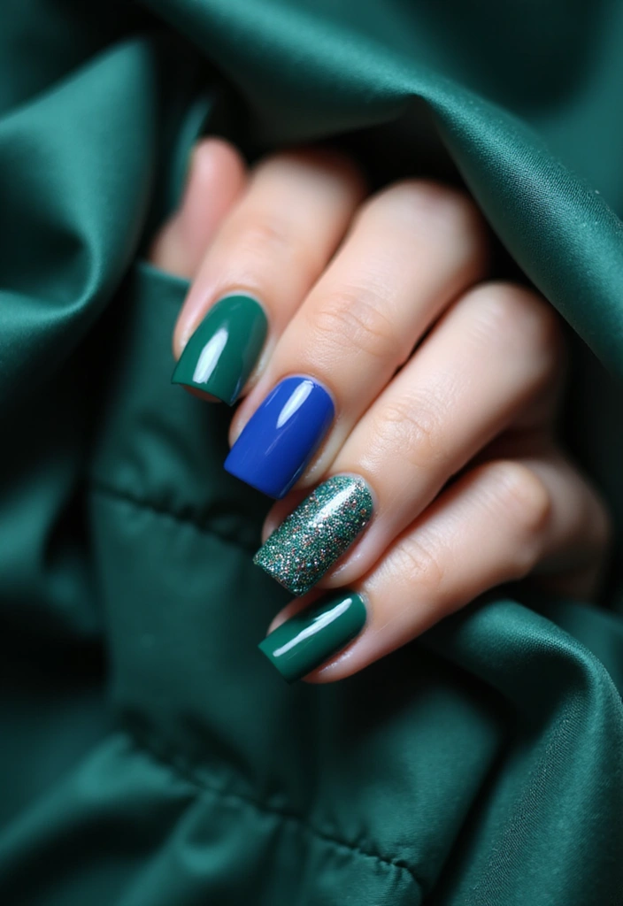20 Stunning Prom Nail Designs for 2025 That Will Steal the Show (You Won't Believe #12!) - 5. Jewel Tones