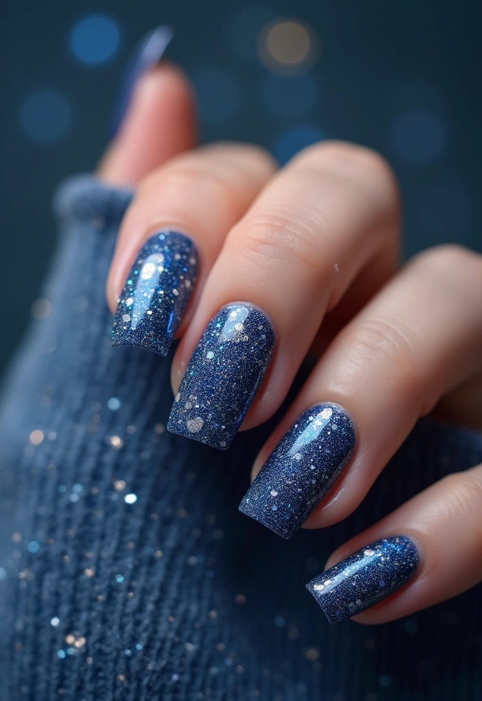 20 Stunning Prom Nail Designs for 2025 That Will Steal the Show (You Won't Believe #12!) - 8. Sparkling Stardust