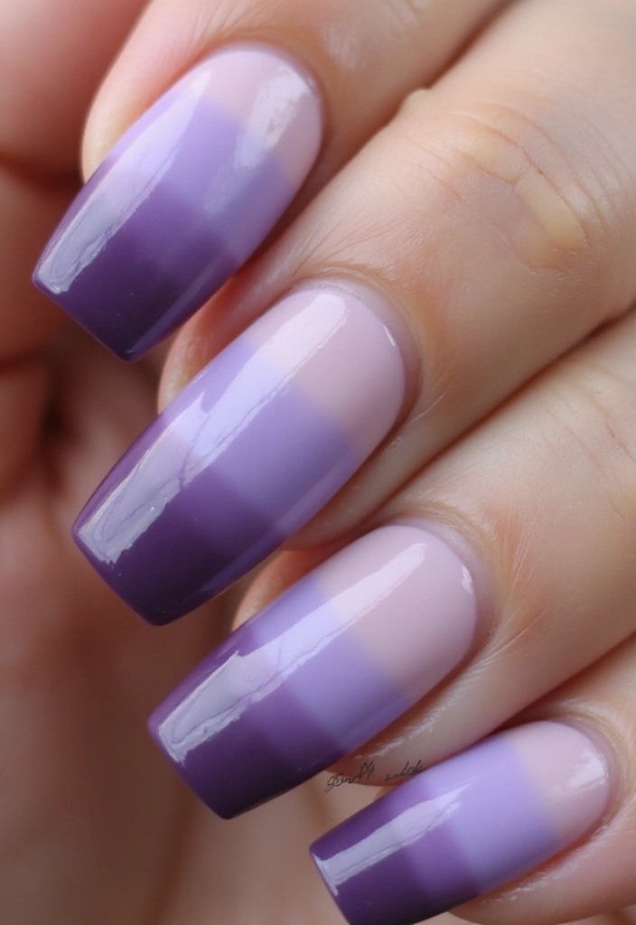 20 Trendy Abstract Art Nails You Need to Try This Season (Get Ready to Stand Out!) - 7. Ombre Delight