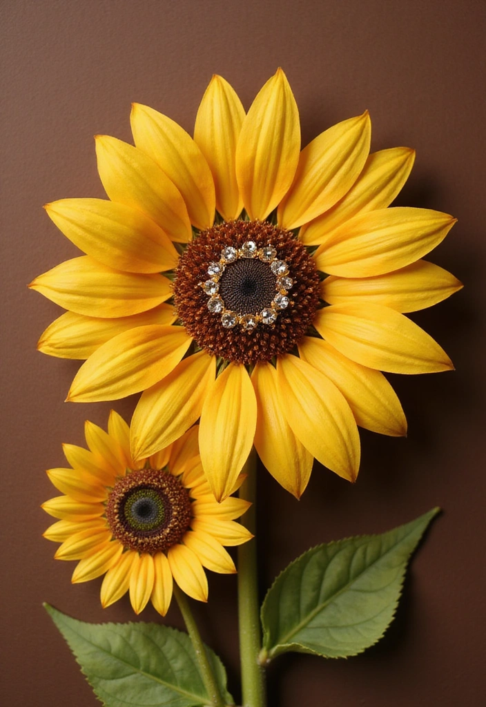 21 Gorgeous Spring 3D Nail Art Ideas to Bloom Your Manicure in 2025! - 15. Sunflower Delight