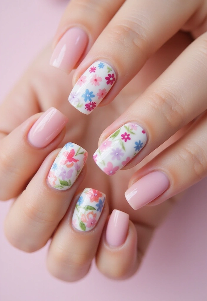 25 Must-Have Accessories for the Perfect Spring Nail Art (You’ll Want to See #15!) - 1. Floral Nail Decals