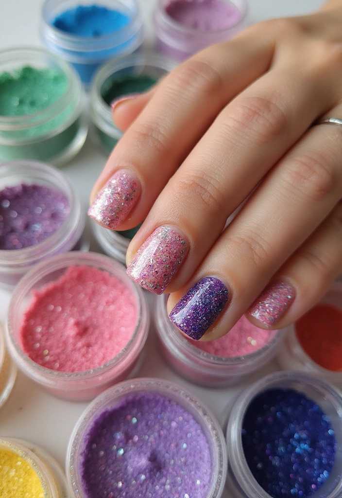 25 Must-Have Accessories for the Perfect Spring Nail Art (You’ll Want to See #15!) - 11. Glitter & Sequins