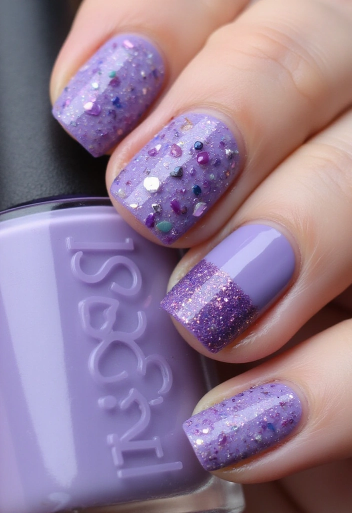 25 Stunning Purple Nail Designs You Need to Try (Your Friends Will Be Jealous!) - 12. Textured Designs