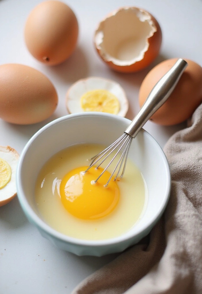 30 Days of Natural Skincare: Achieve a Glowing Complexion Without Chemicals! - Day 20: Firming Egg White Mask