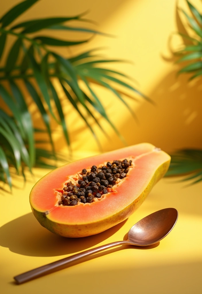 30 Days of Natural Skincare: Achieve a Glowing Complexion Without Chemicals! - Day 27: Natural Brightening Papaya Exfoliant