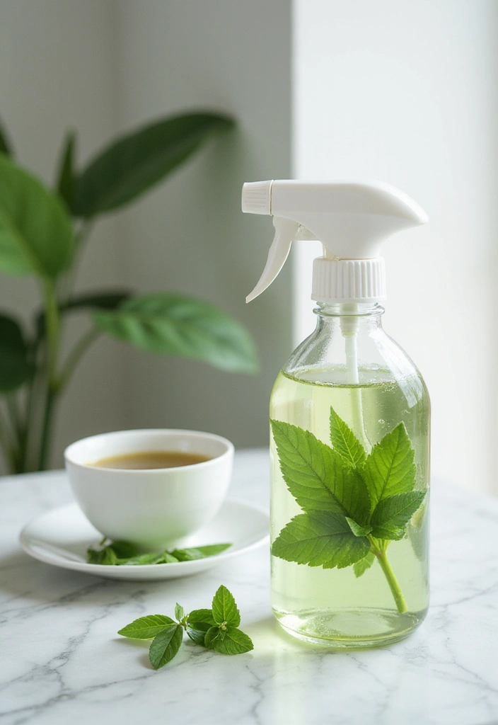 30 Days of Natural Skincare: Achieve a Glowing Complexion Without Chemicals! - Day 5: Revitalizing Green Tea Face Mist