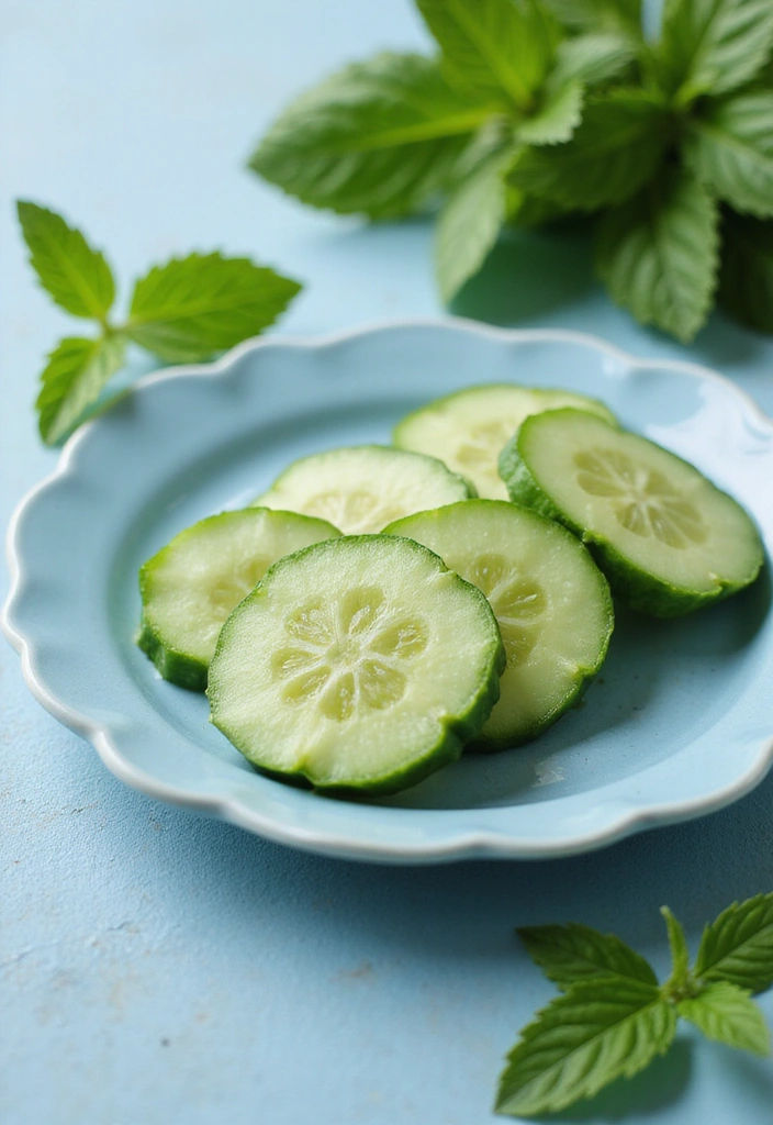 5 DIY Home Remedies to Reduce Redness That Actually Work! - 4. Cucumber Slices: Nature's Cool Compress