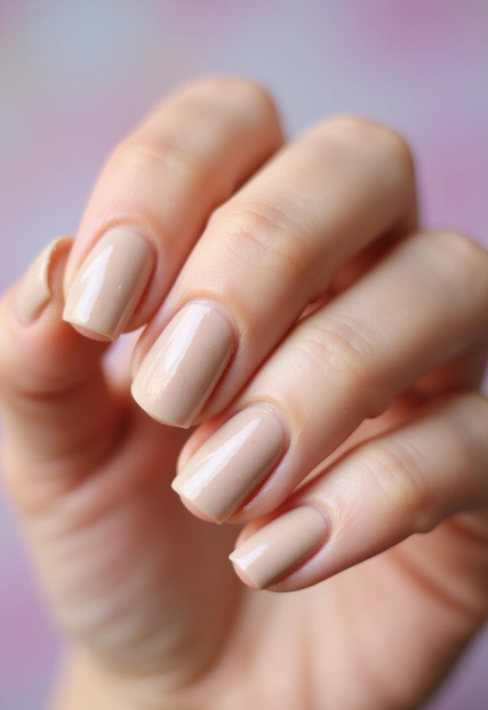 Discover 12 Hailey Bieber-Inspired Nail Looks That Will Make You the Trendsetter! - 1. The Glazed Donut Nails