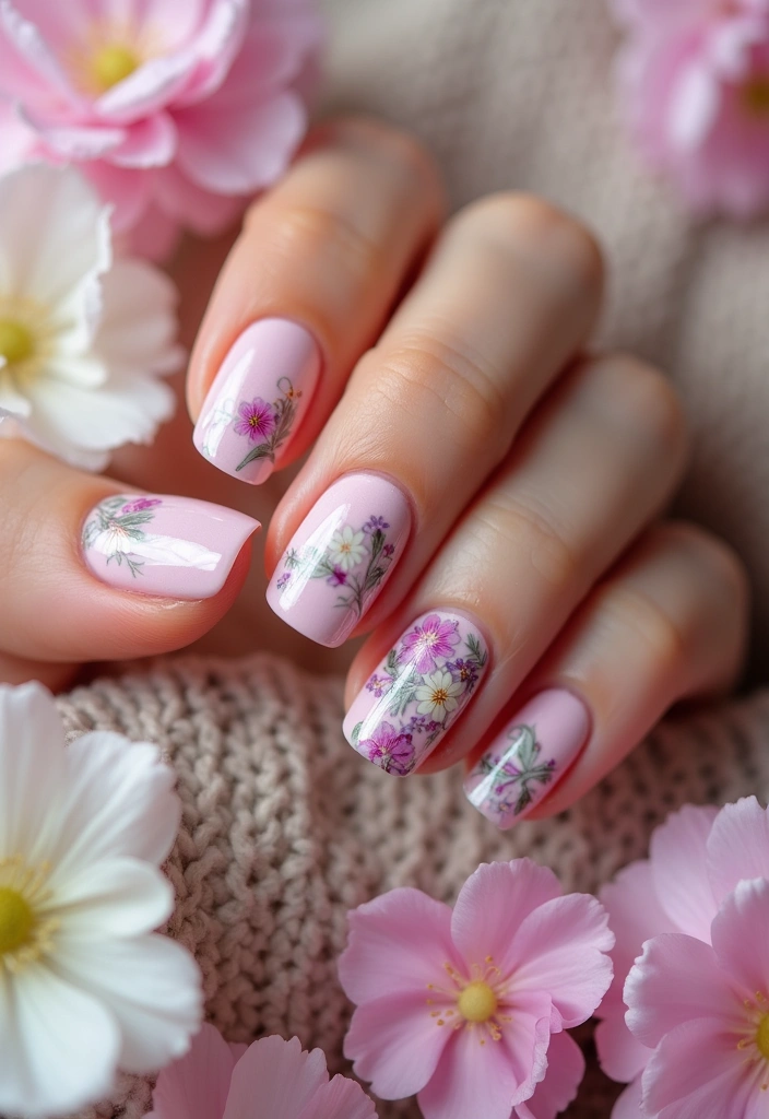 10 Stunning May Nails 2025 Designs That Will Make You the Trendsetter of the Season! - 1. Pastel Petals