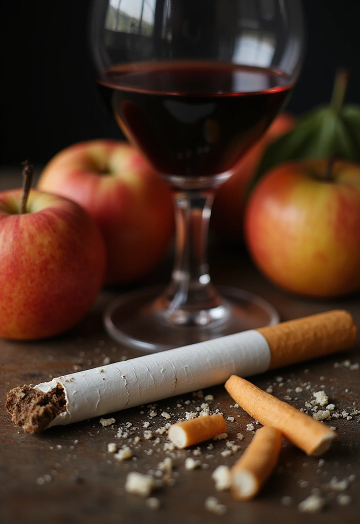 15 Anti-Aging Secrets to Turn Back Time (You Won't Believe #7!) - 10. Avoid Smoking and Limit Alcohol