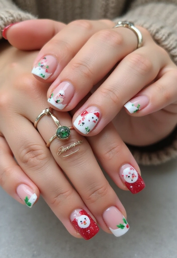 15 Jaw-Dropping Nail Art Designs You Won't Believe Are DIY! - 11. Holiday-Inspired Designs