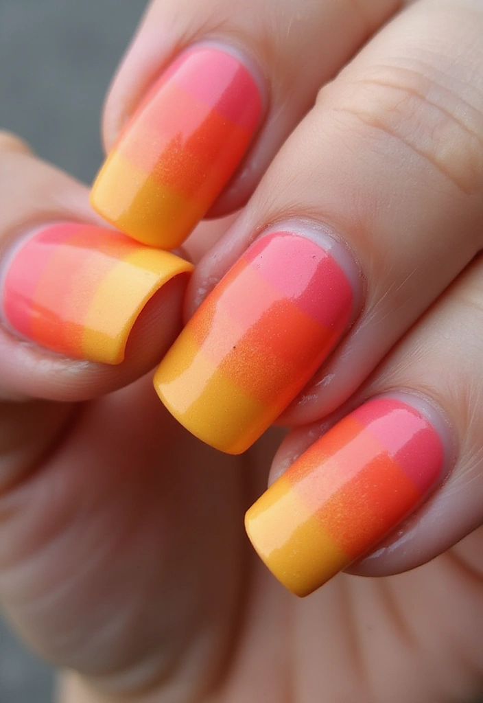 16 Summer Nails 2025 Designs That Are So Hot, They’ll Make You Want to Book a Vacation! - 1. Sunset Ombre