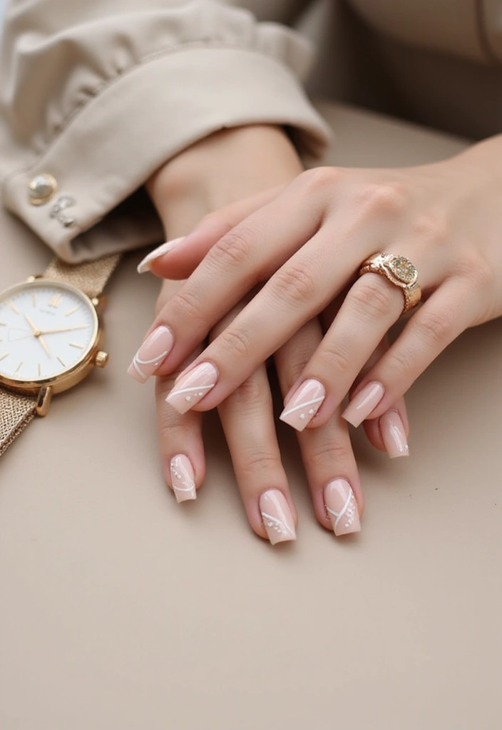 16 Summer Nails 2025 Designs That Are So Hot, They’ll Make You Want to Book a Vacation! - 12. Minimalist Lines