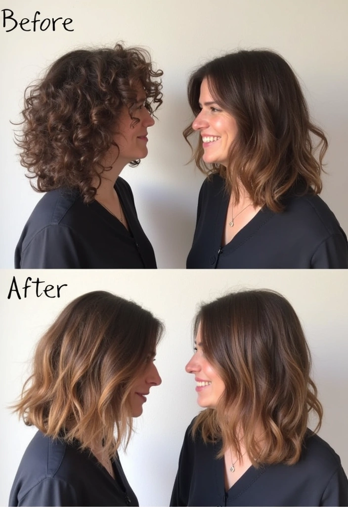 20 Breathtaking Curly Hair Transformations That Will Inspire Your Next Look! - 11. The Sassy Shag