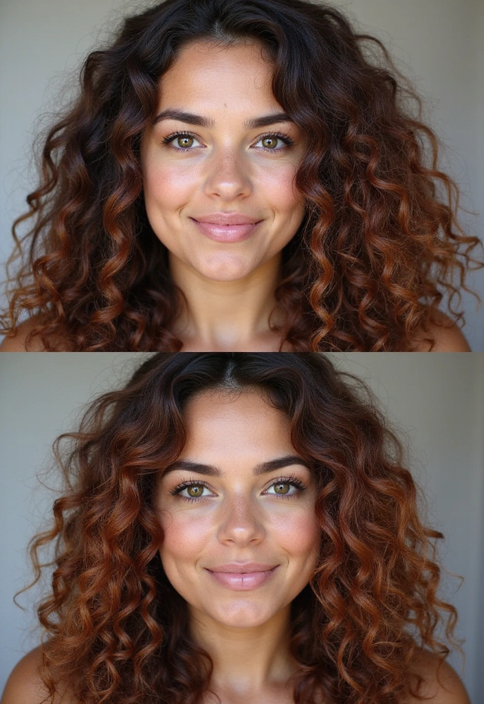 20 Breathtaking Curly Hair Transformations That Will Inspire Your Next Look! - 12. The Shiny Glossy Finish