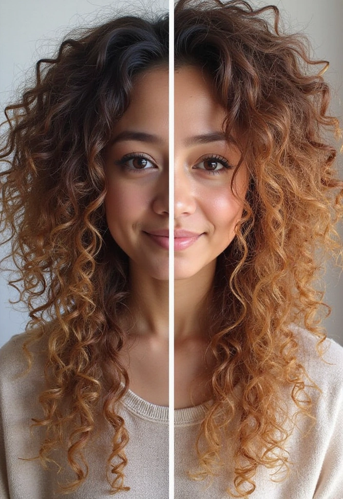 20 Breathtaking Curly Hair Transformations That Will Inspire Your Next Look! - 16. The Subtle Ombre