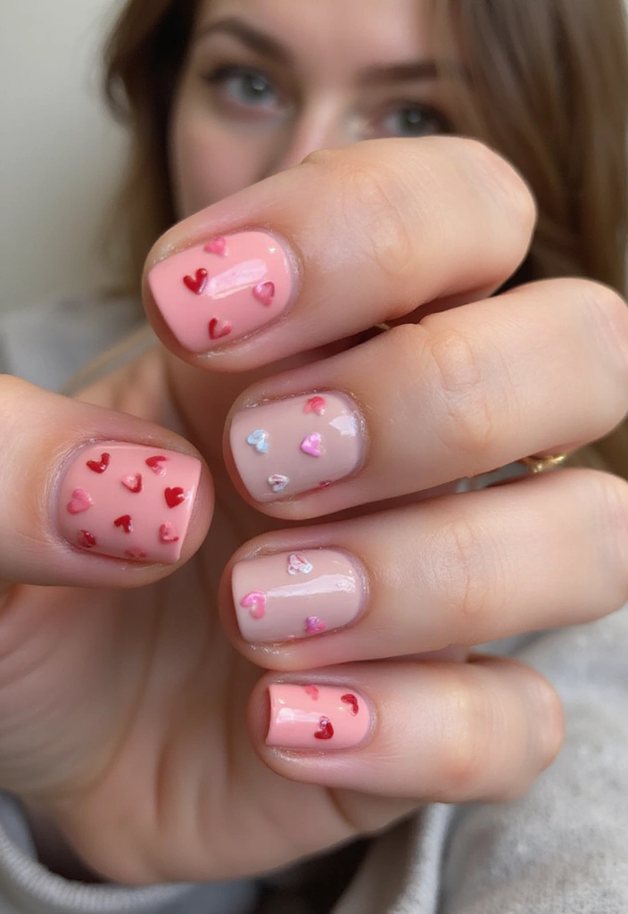 20 Jaw-Dropping Nail Art Ideas You Can Totally Do at Home (Wait Until You See #8!) - 16. Sweet Sweetheart