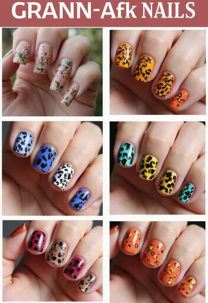 20 Jaw-Dropping Nail Art Ideas You Can Totally Do at Home (Wait Until You See #8!) - 7. Animal Prints