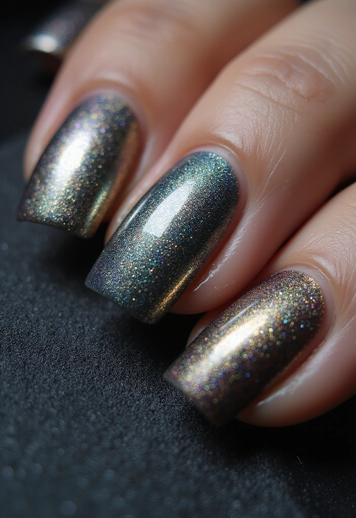 20 Stunning Nail Designs You Can DIY at Home (You Won't Believe #11!) - 11. Metallic Marvels (You Won't Believe This!)