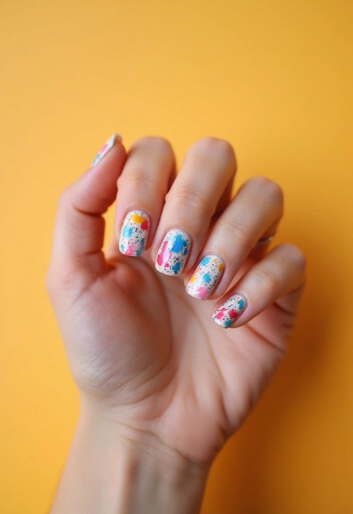 20 Stunning Nail Designs You Can DIY at Home (You Won't Believe #11!) - 18. Splatter Paint