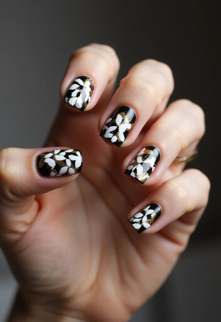20 Stunning Nail Designs You Can DIY at Home (You Won't Believe #11!) - 2. Geometric Glam