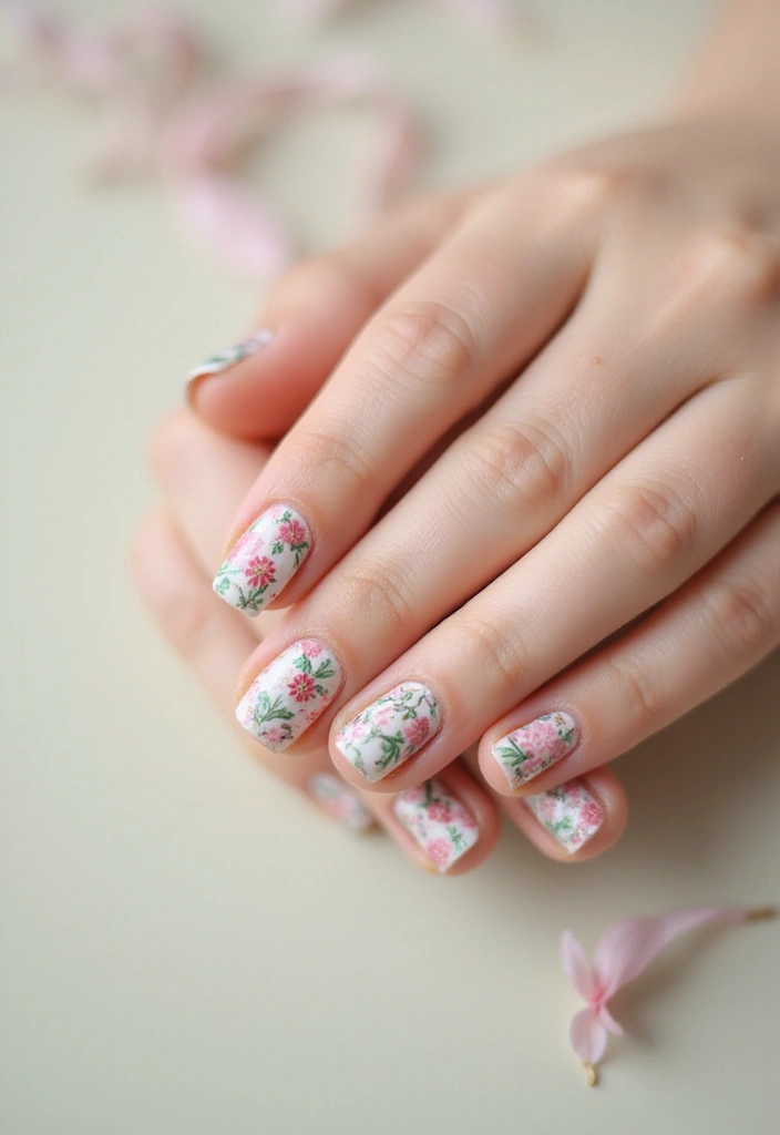 20 Stunning Nail Designs You Can DIY at Home (You Won't Believe #11!) - 3. Floral Fantasy