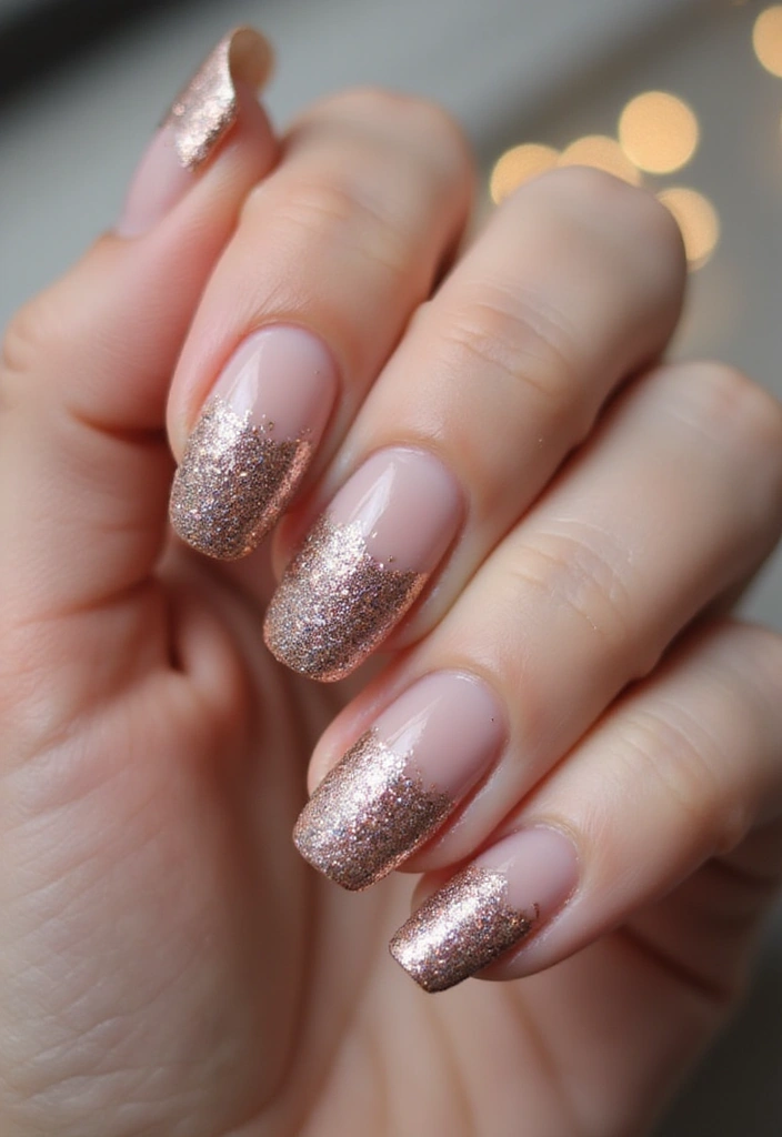 20 Stunning Nail Designs You Can DIY at Home (You Won't Believe #11!) - 4. Glitter Ombre