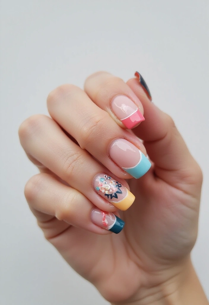 20 Stunning Nail Designs You Can DIY at Home (You Won't Believe #11!) - 6. Classic French with a Twist
