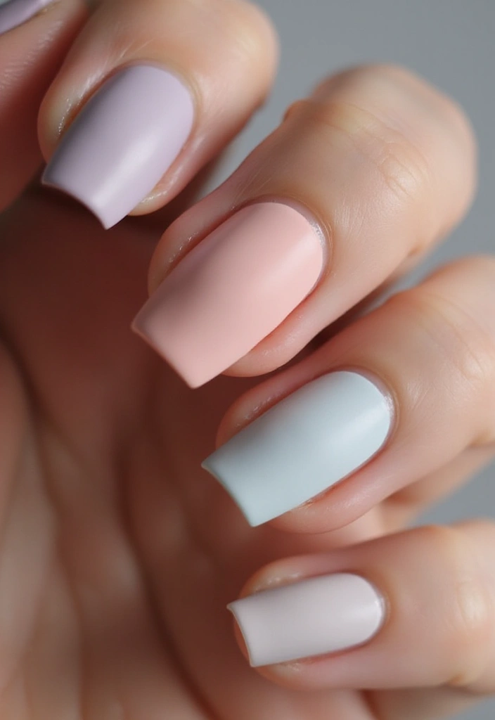 20 Uñas Tendencia que Están Arrasando Este Año (Te Sorprenderá el #5!) - 1. Uñas Matte Elegantes